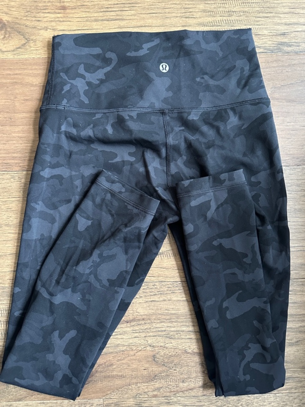 lululemon athletica Black Camo High-Rise Leggings
